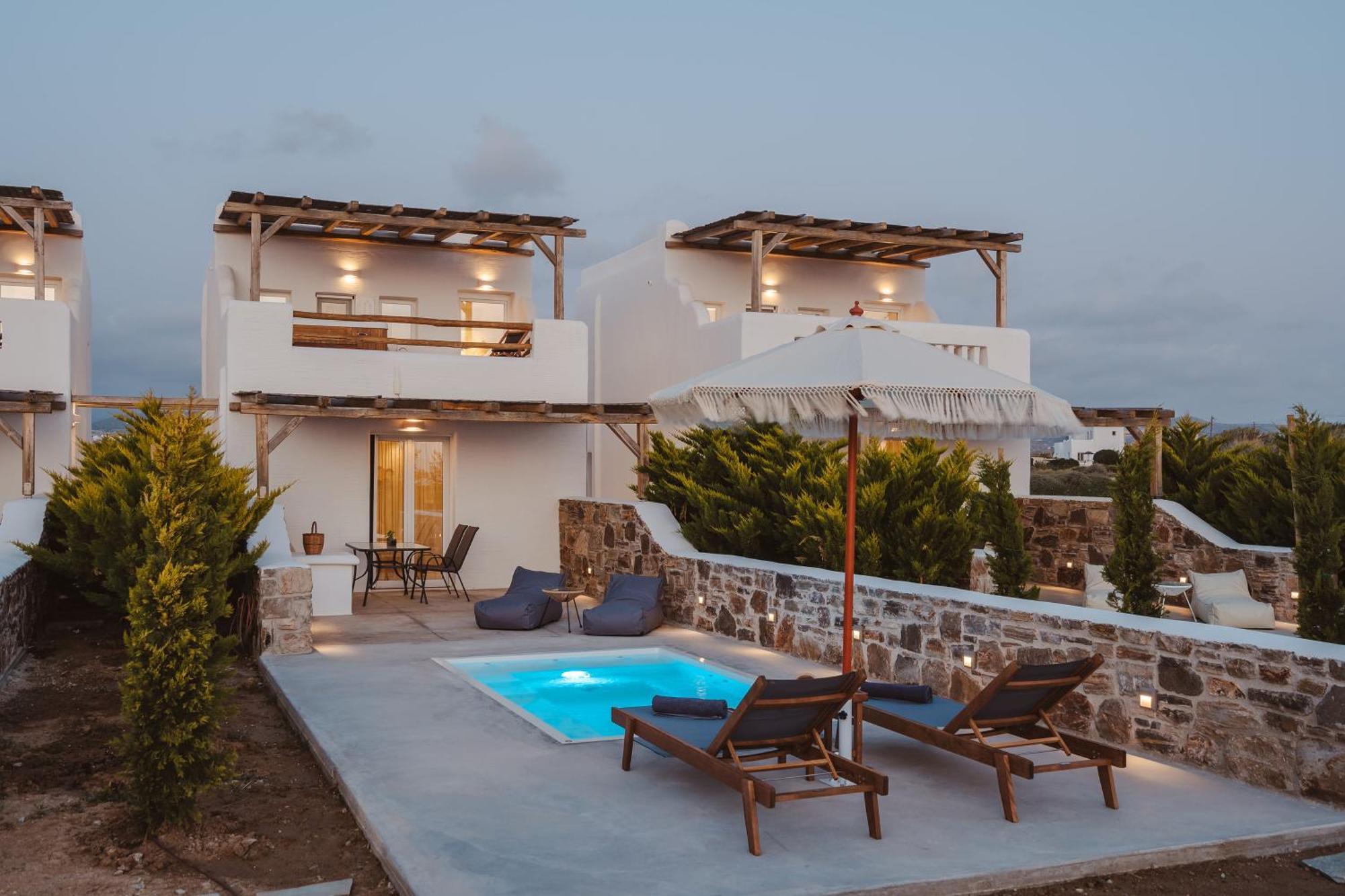 Santo Concept Luxury Villas Agia Anna  Eksteriør billede