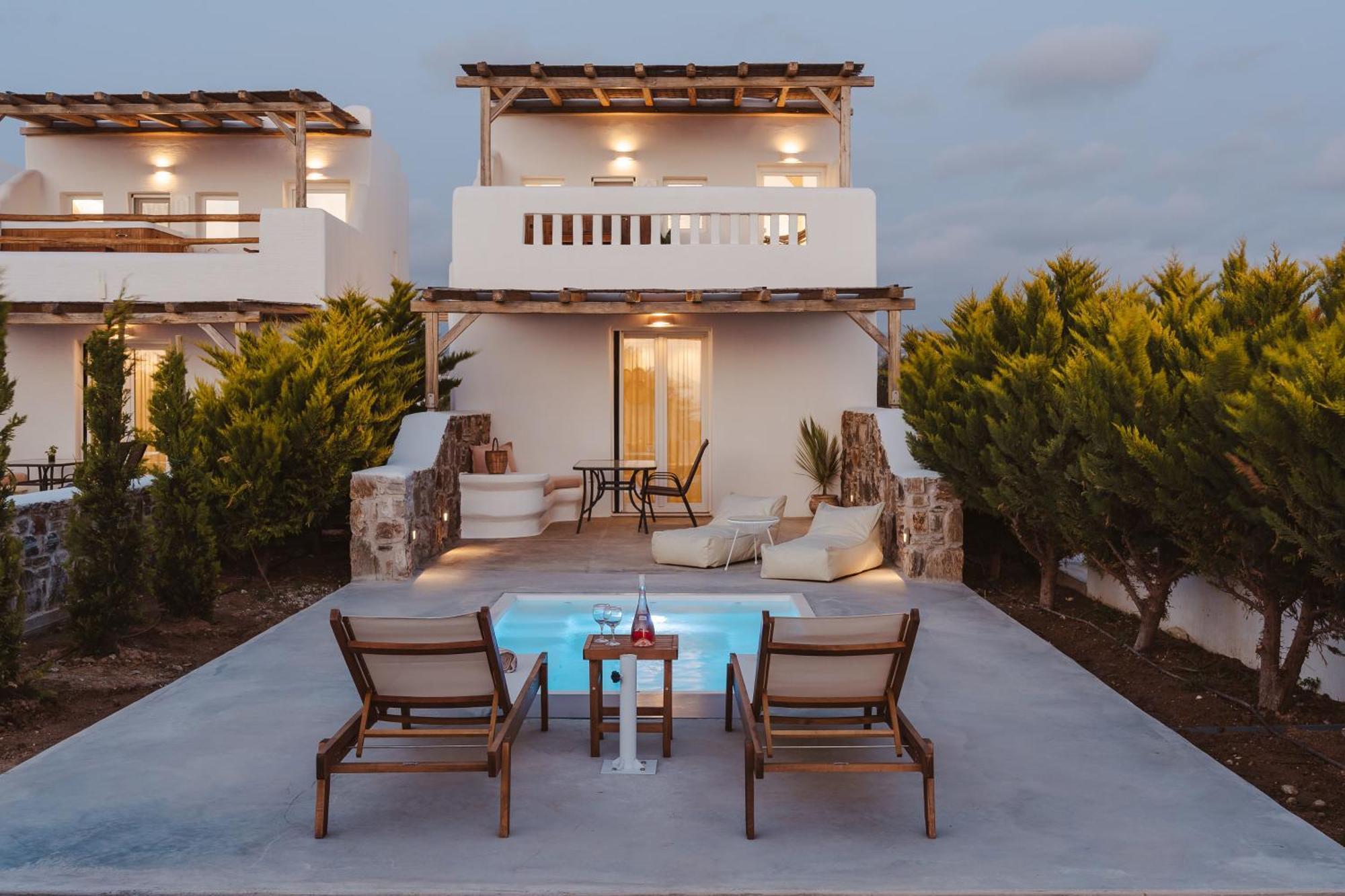 Santo Concept Luxury Villas Agia Anna  Eksteriør billede