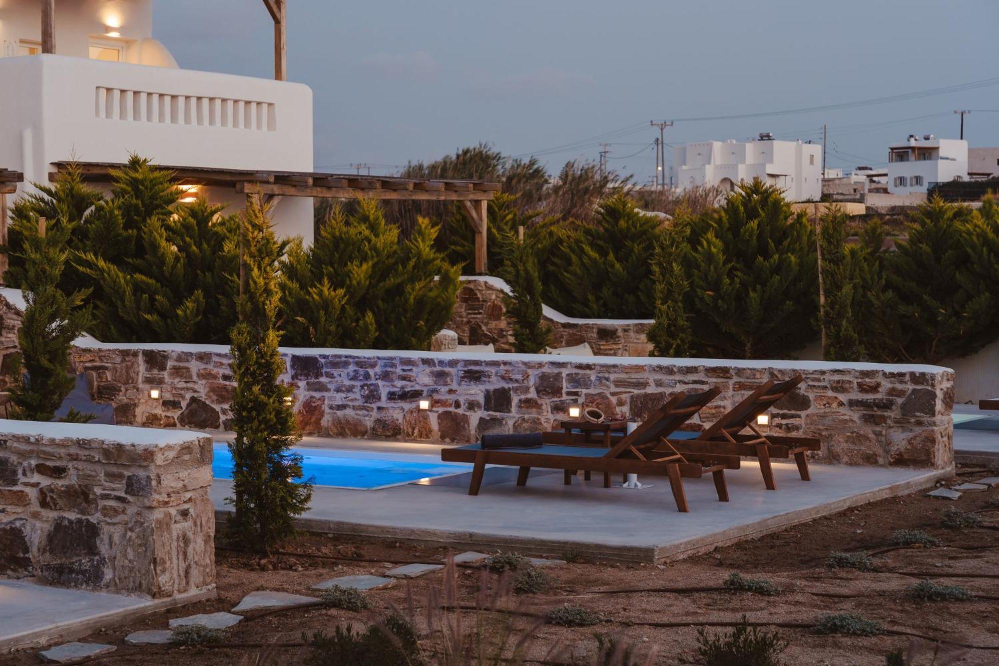 Santo Concept Luxury Villas Agia Anna  Eksteriør billede