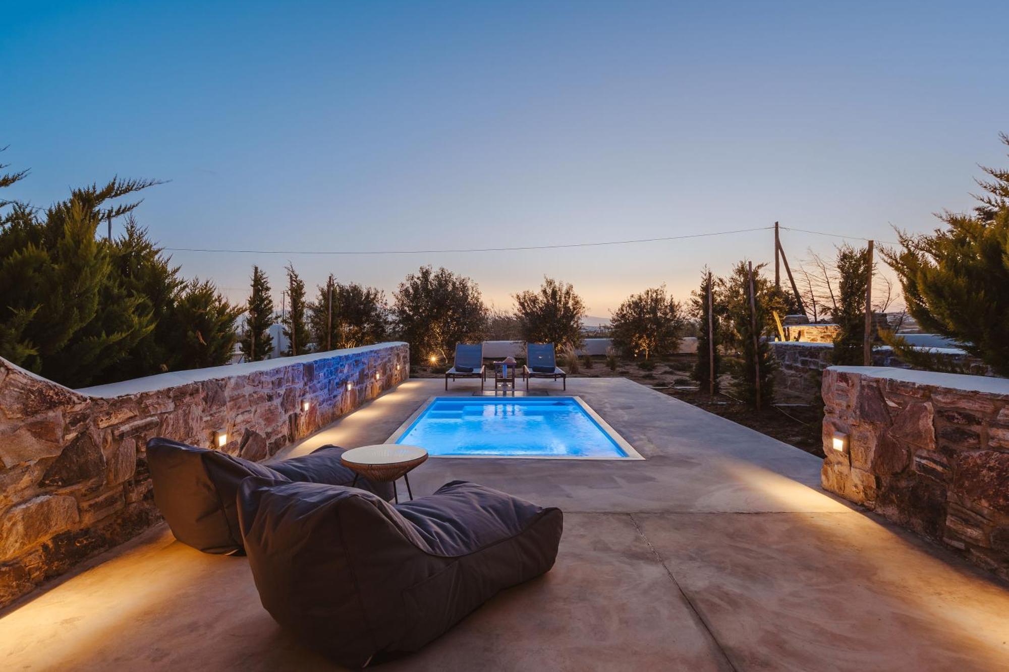 Santo Concept Luxury Villas Agia Anna  Eksteriør billede