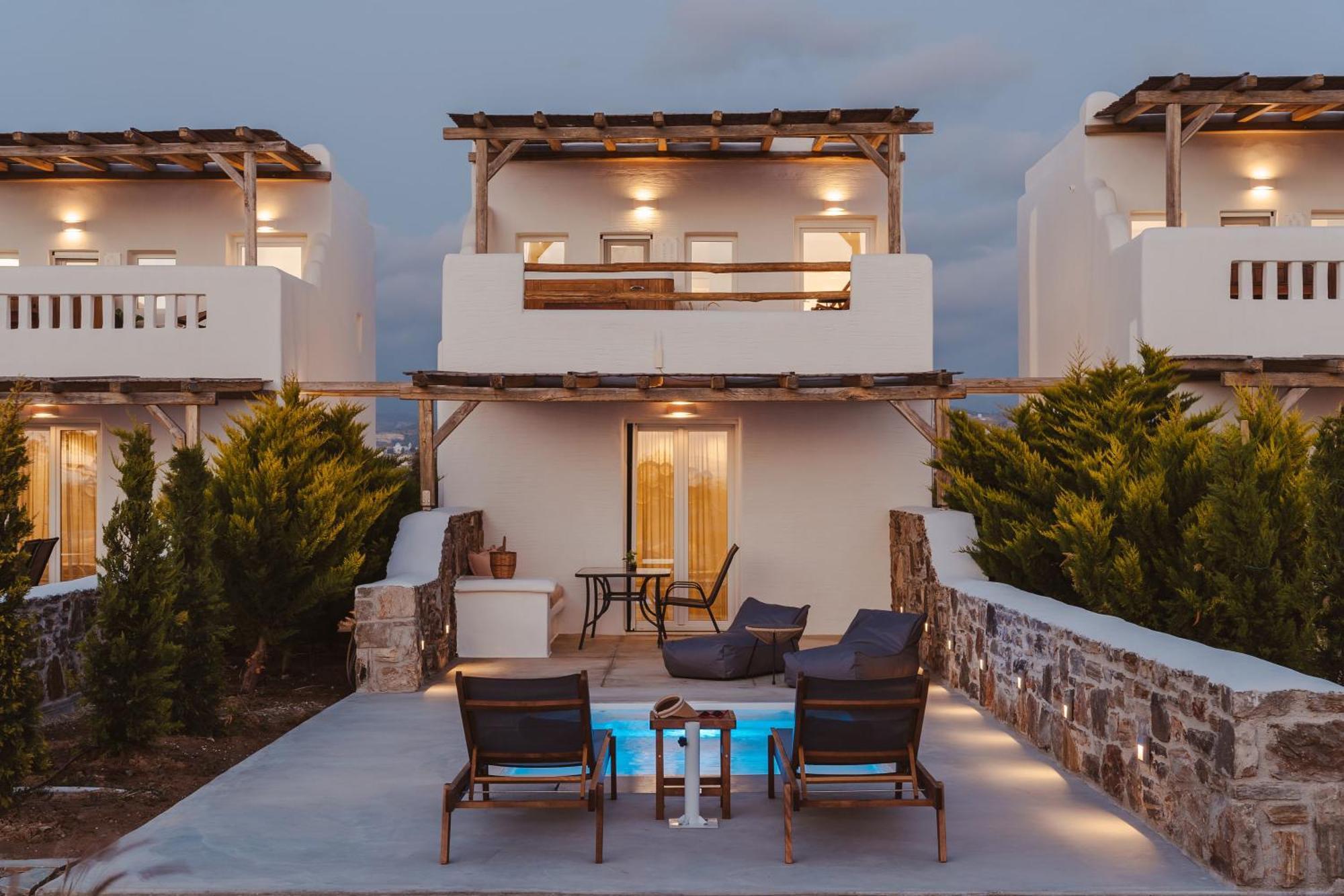 Santo Concept Luxury Villas Agia Anna  Eksteriør billede