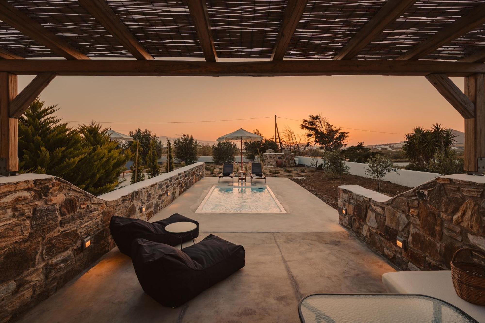 Santo Concept Luxury Villas Agia Anna  Eksteriør billede