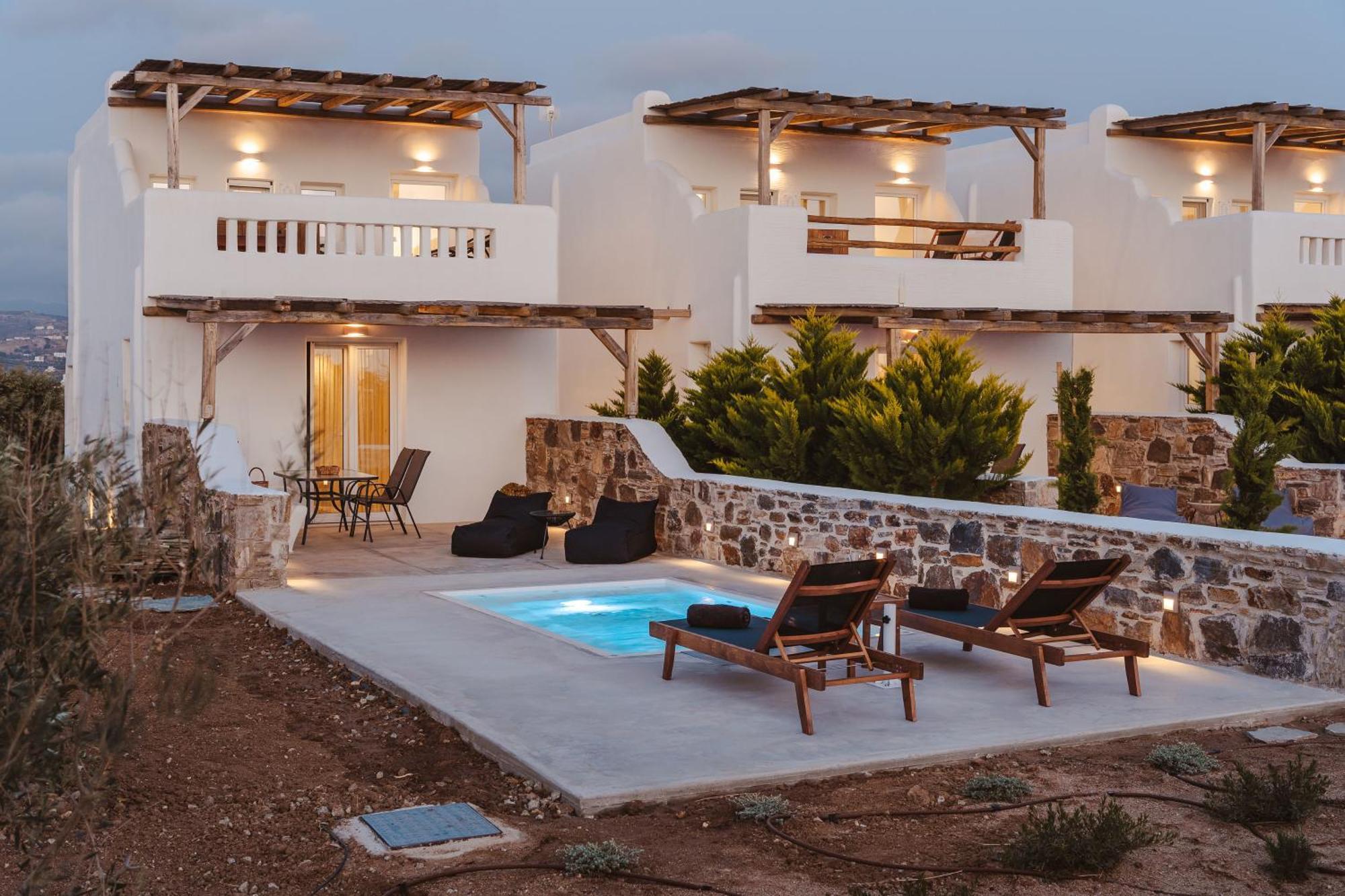 Santo Concept Luxury Villas Agia Anna  Eksteriør billede