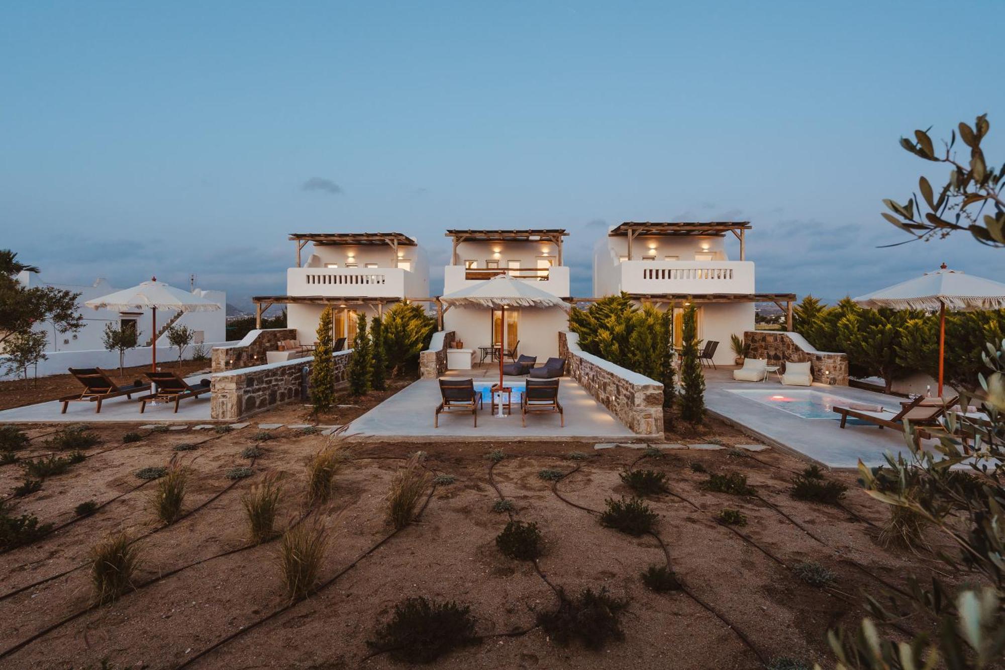 Santo Concept Luxury Villas Agia Anna  Eksteriør billede
