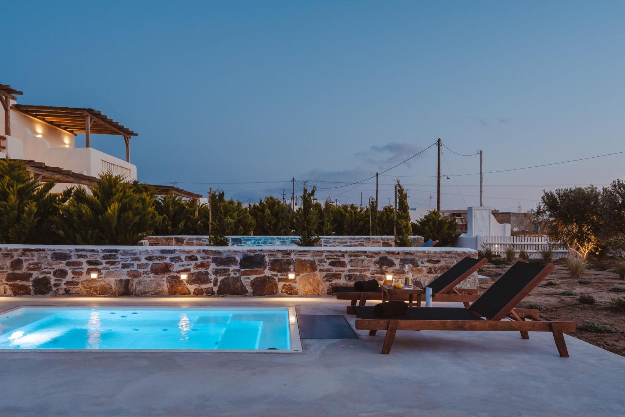 Santo Concept Luxury Villas Agia Anna  Eksteriør billede